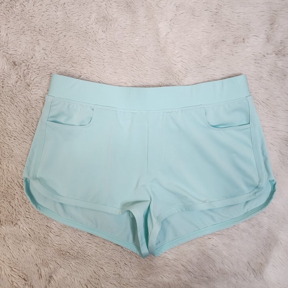 Carve Designs Lorenzo Short Women's Swim Bottoms Small Aqua UPF 50+ - Picture 1 of 8